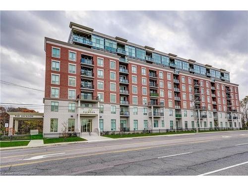 601-2750 King Street E, Hamilton, ON - Outdoor With Balcony With Facade