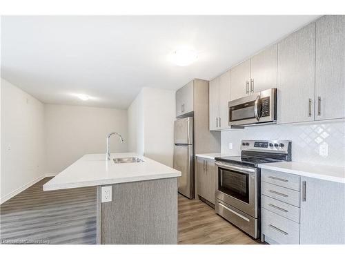 601-2750 King Street E, Hamilton, ON - Indoor Photo Showing Kitchen With Stainless Steel Kitchen With Upgraded Kitchen