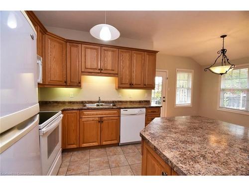 36 Golden Meadow Drive, Port Dover, ON - Indoor Photo Showing Kitchen With Double Sink