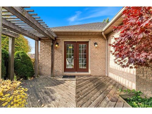 205 Greenbriar Road, Ancaster, ON - Outdoor With Deck Patio Veranda