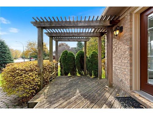 205 Greenbriar Road, Ancaster, ON - Outdoor With Deck Patio Veranda