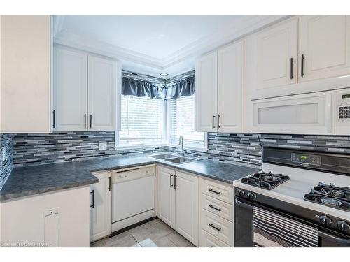 737 Upper Ottawa Street, Hamilton, ON - Indoor Photo Showing Kitchen With Double Sink