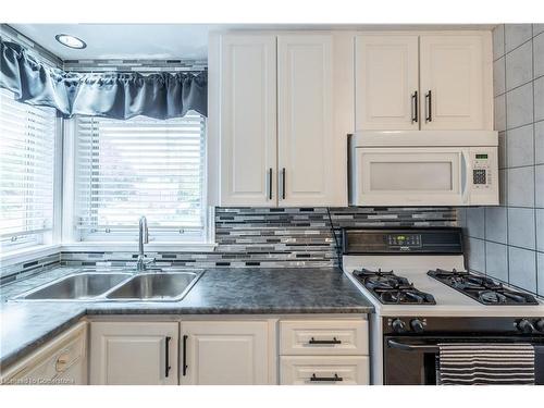 737 Upper Ottawa Street, Hamilton, ON - Indoor Photo Showing Kitchen With Double Sink