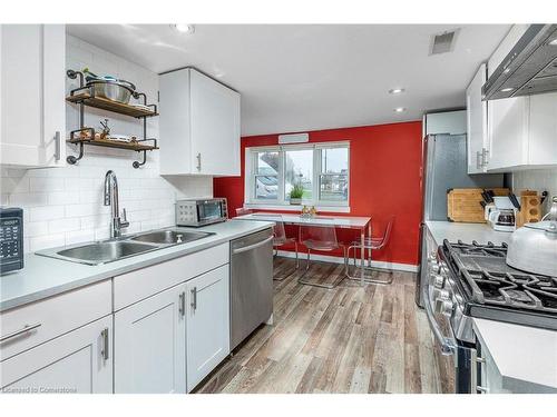 293 Welland Street, Port Colborne, ON - Indoor Photo Showing Kitchen With Double Sink