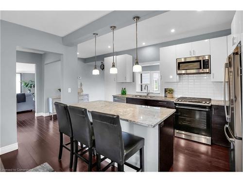 2104 Highway 56, Binbrook, ON - Indoor Photo Showing Kitchen With Upgraded Kitchen