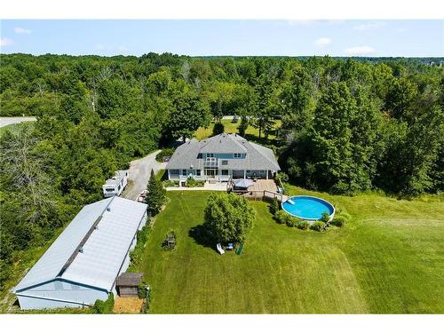 2361 Townline Road, Fort Erie, ON - Outdoor With Above Ground Pool With View