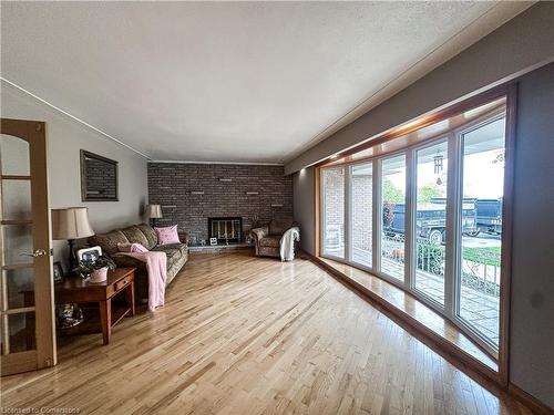 2320 Hendershot Road, Binbrook, ON - Indoor With Fireplace