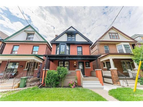 15 Barnesdale Avenue N, Hamilton, ON - Outdoor With Deck Patio Veranda With Facade