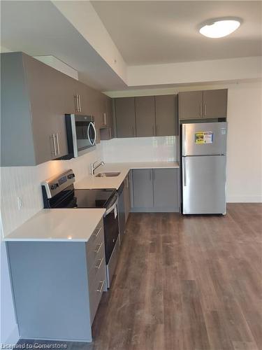 306-103 Roger Street, Waterloo, ON - Indoor Photo Showing Kitchen With Stainless Steel Kitchen With Upgraded Kitchen