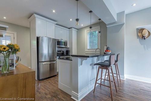 26 Morden Street, Hamilton, ON - Indoor Photo Showing Kitchen With Stainless Steel Kitchen