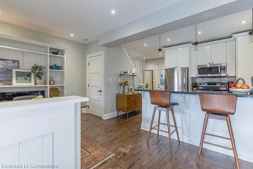 26 Morden Street, Hamilton, ON - Indoor Photo Showing Kitchen With Stainless Steel Kitchen With Upgraded Kitchen