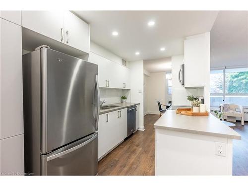 212-45 Southport Street, Toronto, ON - Indoor Photo Showing Kitchen With Double Sink