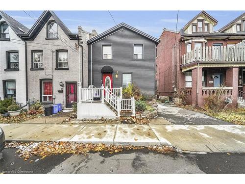 19 Railway Street, Hamilton, ON - Outdoor With Deck Patio Veranda With Facade