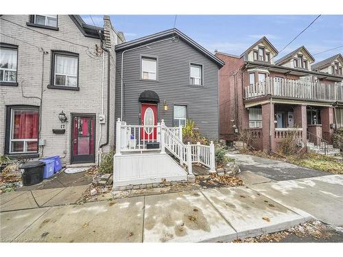 19 Railway Street, Hamilton, ON - Outdoor With Deck Patio Veranda With Facade