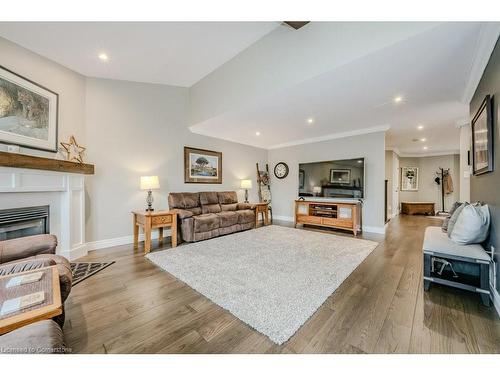 56 Napa Lane, Stoney Creek, ON - Indoor Photo Showing Living Room With Fireplace