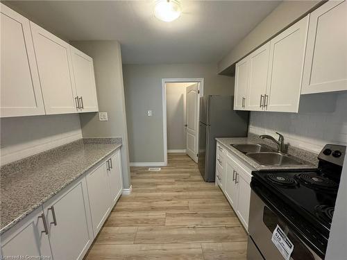 1-1208 Guelph Line, Burlington, ON - Indoor Photo Showing Kitchen With Double Sink