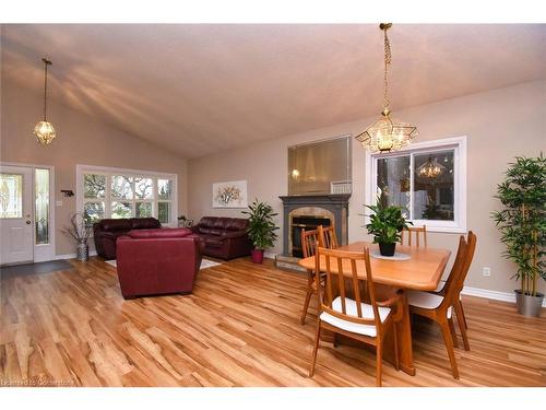 282 Winterberry Drive, Stoney Creek, ON - Indoor With Fireplace