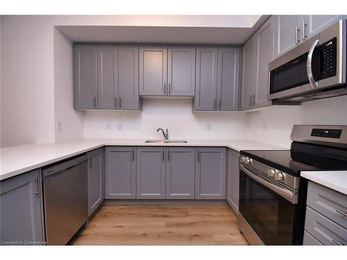 88-677 Park Road N, Brantford, ON - Indoor Photo Showing Kitchen With Double Sink