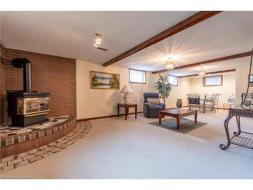 182 West 23Rd Street, Hamilton, ON - Indoor With Fireplace