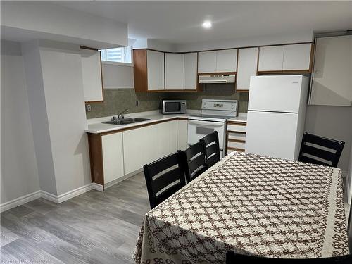 50 Trevi Road, Hamilton, ON - Indoor Photo Showing Kitchen With Double Sink