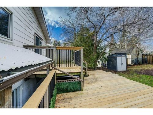 582 Chamberlain Road, Burlington, ON - Outdoor With Deck Patio Veranda With Exterior