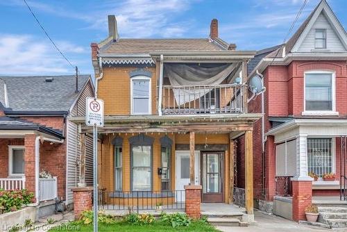 304 Emerald Street N, Hamilton, ON - Outdoor With Deck Patio Veranda With Facade