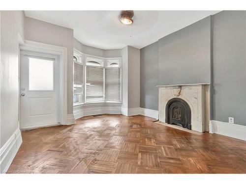 304 Emerald Street N, Hamilton, ON - Indoor Photo Showing Other Room With Fireplace