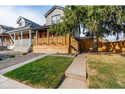 163 Cameron Avenue N, Hamilton, ON - Outdoor With Deck Patio Veranda