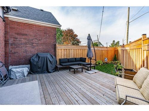 163 Cameron Avenue N, Hamilton, ON - Outdoor With Deck Patio Veranda With Exterior