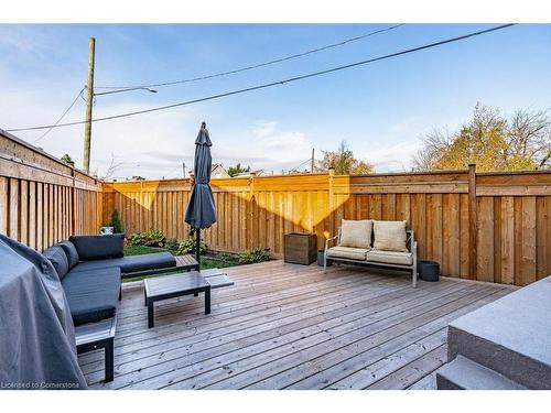 163 Cameron Avenue N, Hamilton, ON - Outdoor With Deck Patio Veranda With Exterior