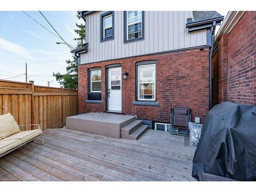 163 Cameron Avenue N, Hamilton, ON - Outdoor With Deck Patio Veranda With Exterior