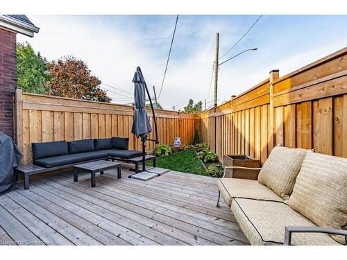 163 Cameron Avenue N, Hamilton, ON - Outdoor With Deck Patio Veranda With Exterior