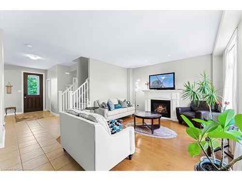 9 Tolton Drive, Guelph, ON - Indoor Photo Showing Living Room With Fireplace