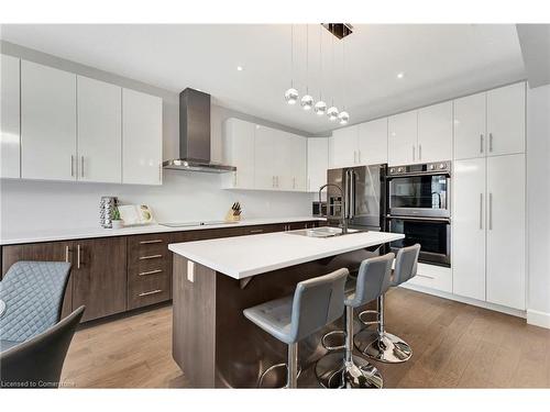 44 Fairgrounds Drive, Binbrook, ON - Indoor Photo Showing Kitchen With Stainless Steel Kitchen With Upgraded Kitchen