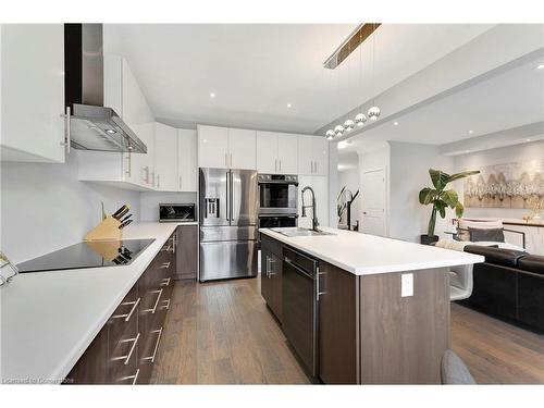 44 Fairgrounds Drive, Binbrook, ON - Indoor Photo Showing Kitchen With Stainless Steel Kitchen