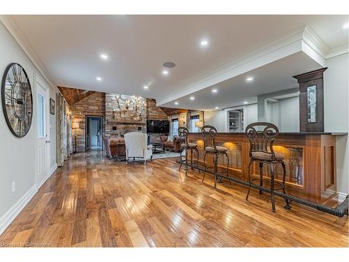 3867 Quarry Road Road, Beamsville, ON - Indoor With Fireplace