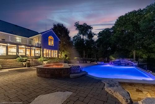 3867 Quarry Road Road, Beamsville, ON - Outdoor With In Ground Pool