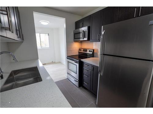 63-77 Tindale Court, Hamilton, ON - Indoor Photo Showing Kitchen With Double Sink