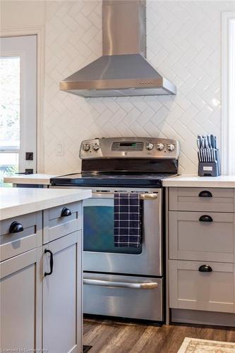 64 Lorne Avenue, Hamilton, ON - Indoor Photo Showing Kitchen With Stainless Steel Kitchen With Upgraded Kitchen