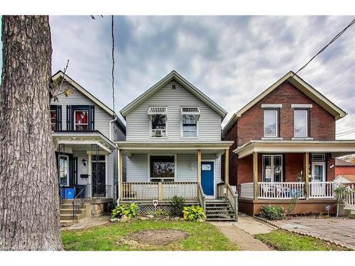 208 East Avenue N, Hamilton, ON - Outdoor With Deck Patio Veranda With Facade