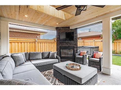 1432 Olga Drive, Burlington, ON - Outdoor With Deck Patio Veranda With Exterior