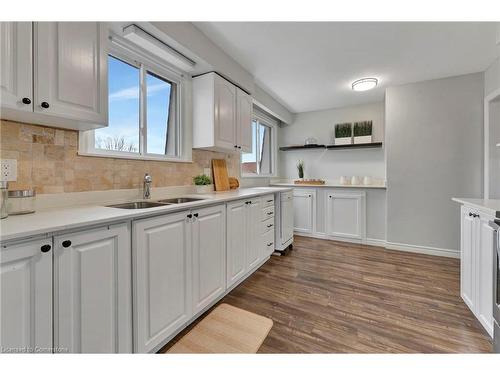 191 Limpert Avenue, Cambridge, ON - Indoor Photo Showing Kitchen With Double Sink