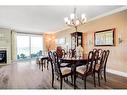 27-515 North Service Road, Stoney Creek, ON  - Indoor Photo Showing Dining Room With Fireplace 