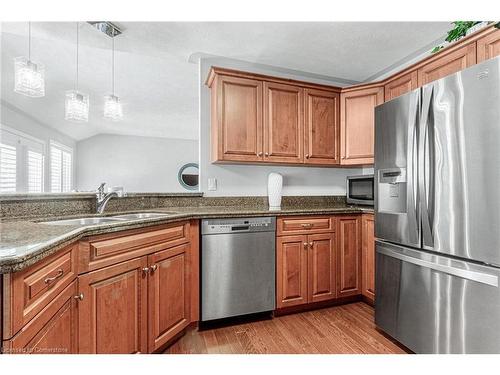 4 Forest Wood Drive, Port Dover, ON - Indoor Photo Showing Kitchen With Double Sink