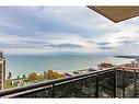 1808-301 Frances Avenue, Stoney Creek, ON  - Outdoor With Body Of Water With Balcony With View 