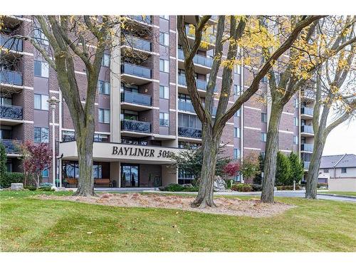 1808-301 Frances Avenue, Stoney Creek, ON - Outdoor With Balcony With Facade