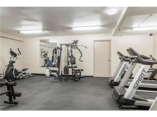 1808-301 Frances Avenue, Stoney Creek, ON - Indoor Photo Showing Gym Room