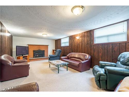 98 Summercrest Drive, Hamilton, ON - Indoor Photo Showing Other Room With Fireplace