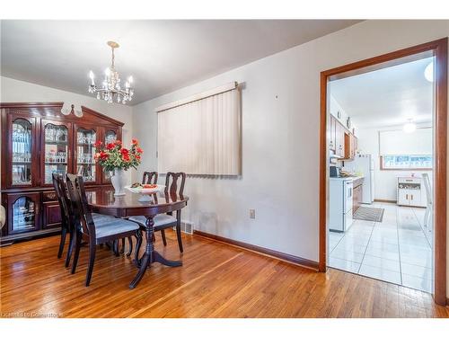 261 Jackson Street W, Hamilton, ON - Indoor Photo Showing Dining Room