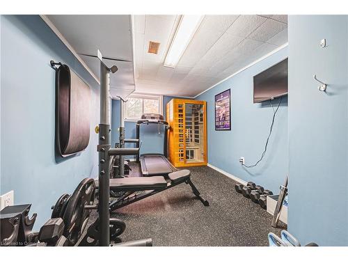 81 Skyline Drive, Dundas, ON - Indoor Photo Showing Gym Room